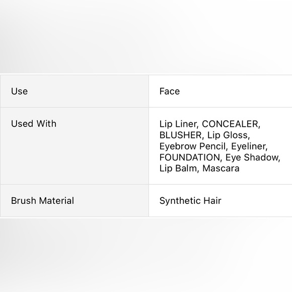 ANGLED EYEBROW BRUSH EYE LINER BROW COSMETIC MAKEUP BRUSH TOOL. - Picture 10 of 10